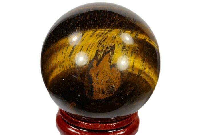 Polished Tiger's Eye Sphere - South Africa #116072